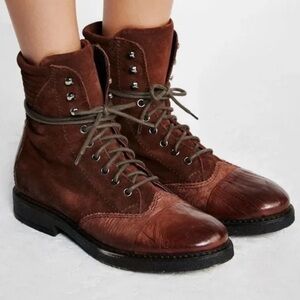 Free People combat boots